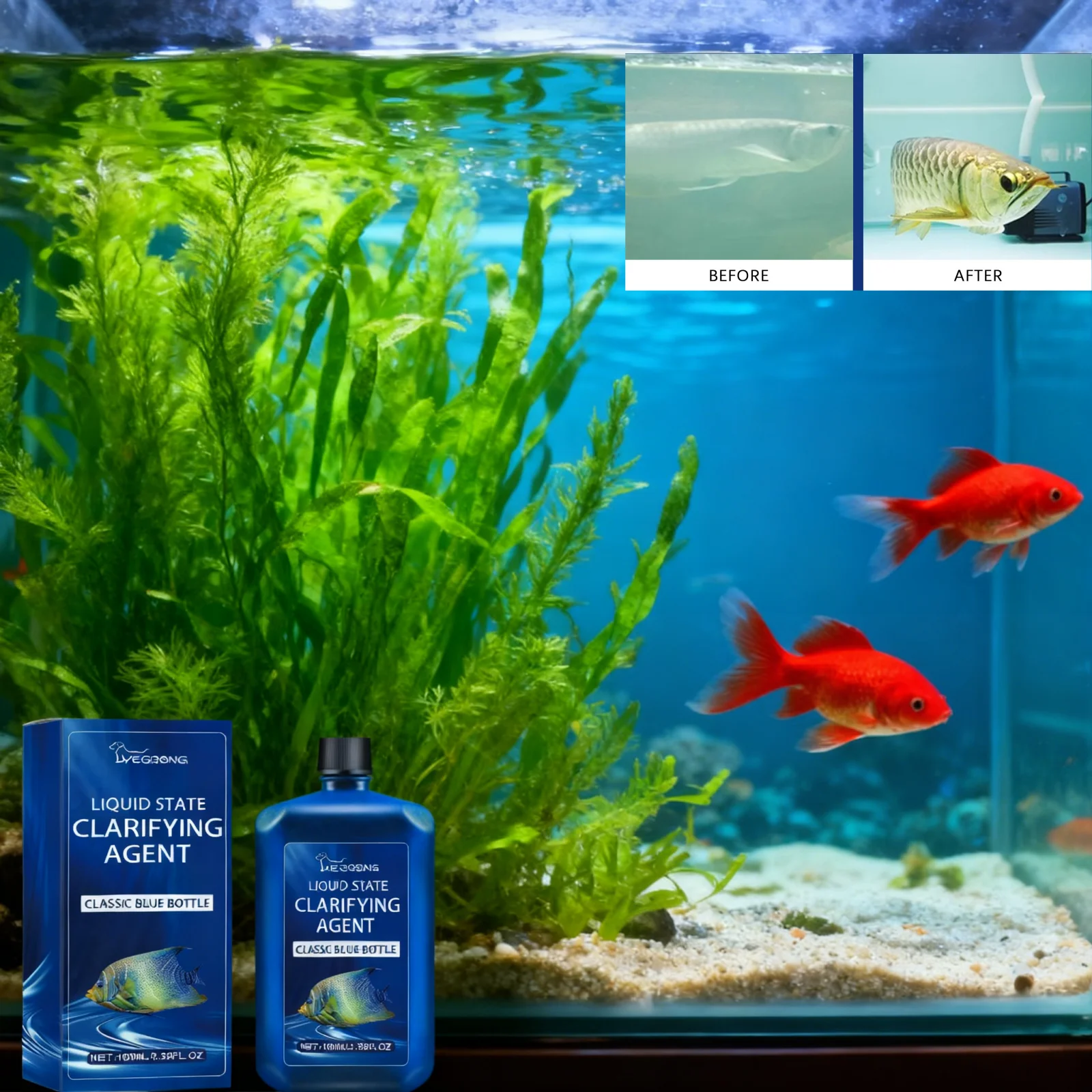 Akvaryum Suyu Arıtıcı Balık Ta - Aquarium Plant Liquid Fertilizer incelemesi ve fiyatı